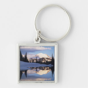 Chaveiro WA, Parque Nacional Mt. Rainier, Mt. Rainier e nuv