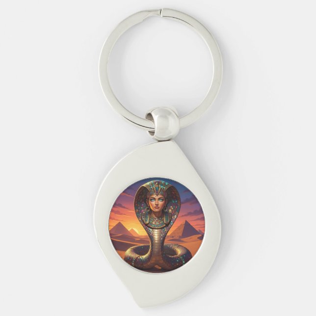 Chaveiro Wadjet – Egyptian Cobra Goddess´7 (Frente)