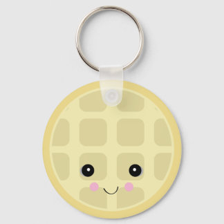 Chaveiro waffle fofo kawaii