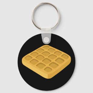 Chaveiro waffles de Comida com falha