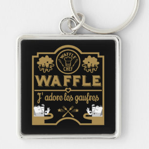 Chaveiro Waffles Franceses