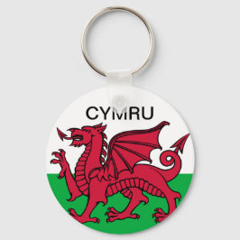 Chaveiro Wales Flag World Cup 2022 Red dragon Cymru