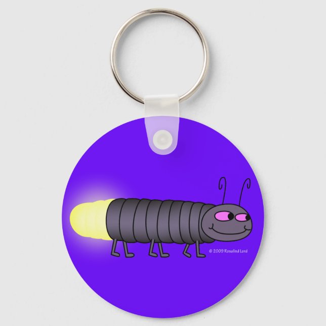 Chaveiro Walking Glowworm Keychain (Frente)