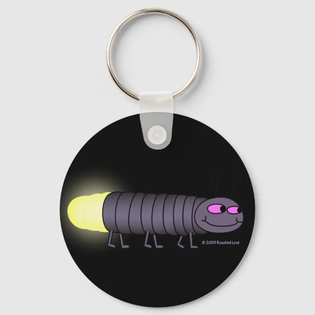 Chaveiro Walking Glowworm Keychain (Frente)