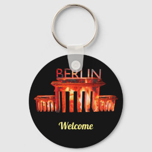 Chaveiro Wall Decal Poster Ji personalizado do Berlin Night