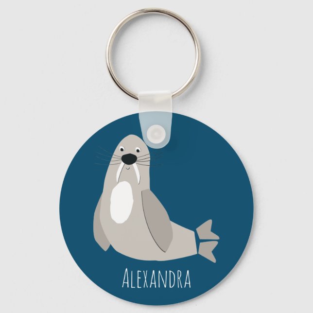 Chaveiro Walrus personalizado (Frente)
