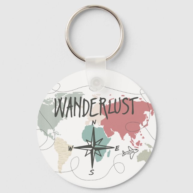 Chaveiro Wanderlust (Frente)
