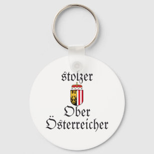 Chaveiro Wappen Österreich OÖ Stolzer Oberösterreicher