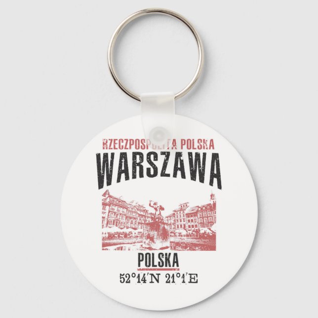 Chaveiro Warszawa (Frente)
