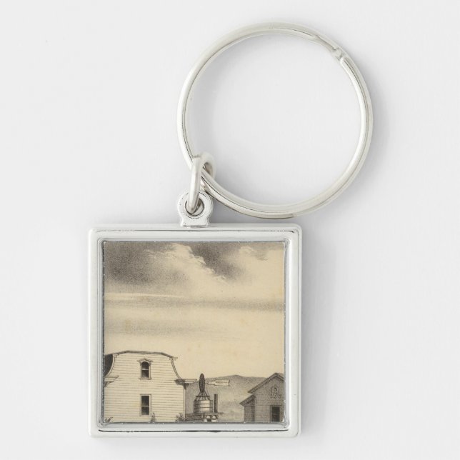 Chaveiro Washington College, Califórnia (Frente)