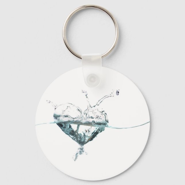 Chaveiro water heart (Frente)