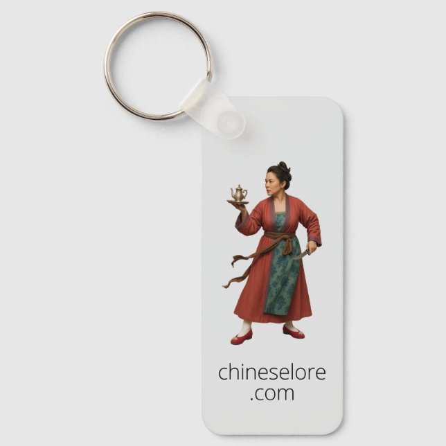 Chaveiro Water Margin Keychain: Sun Erniang (Frente)