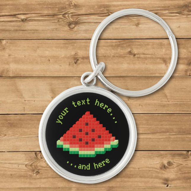 Chaveiro Watermelon Pixel Art (Criador carregado)