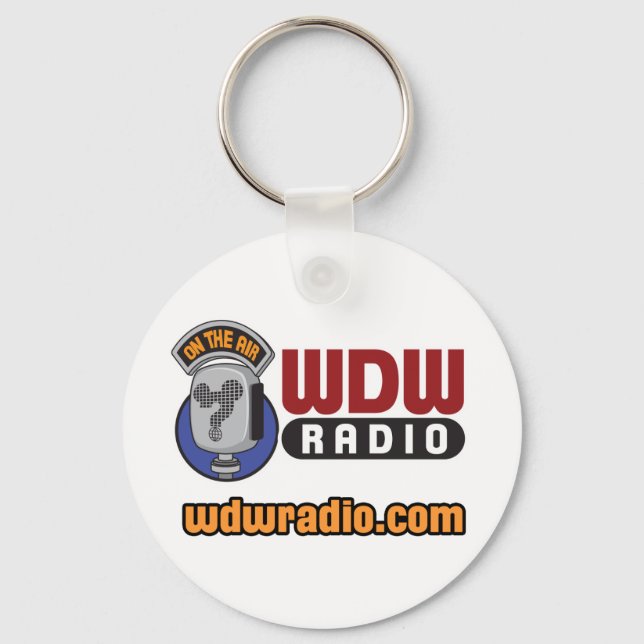 Chaveiro WDW Radio Logo Gear (Frente)