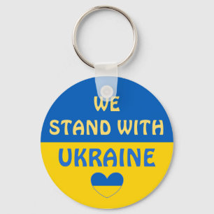 Chaveiro We Stand with Ukraine   Show Support
