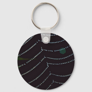 Chaveiro Web de aranha Orvalho-coberta