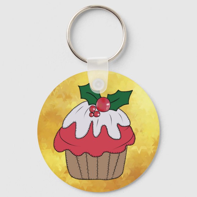 Chaveiro Weihnachtsmuffin Schlüsselanhänger (Frente)