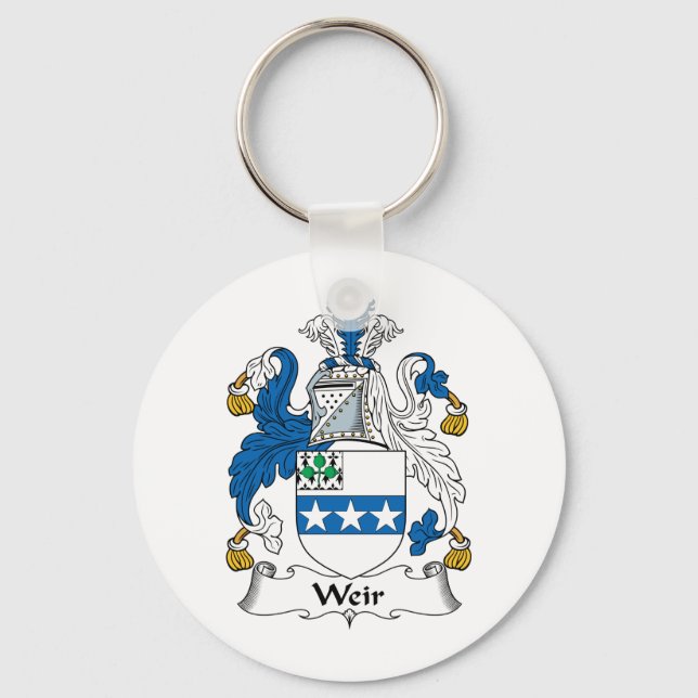 Chaveiro Weir Family Crest (Frente)
