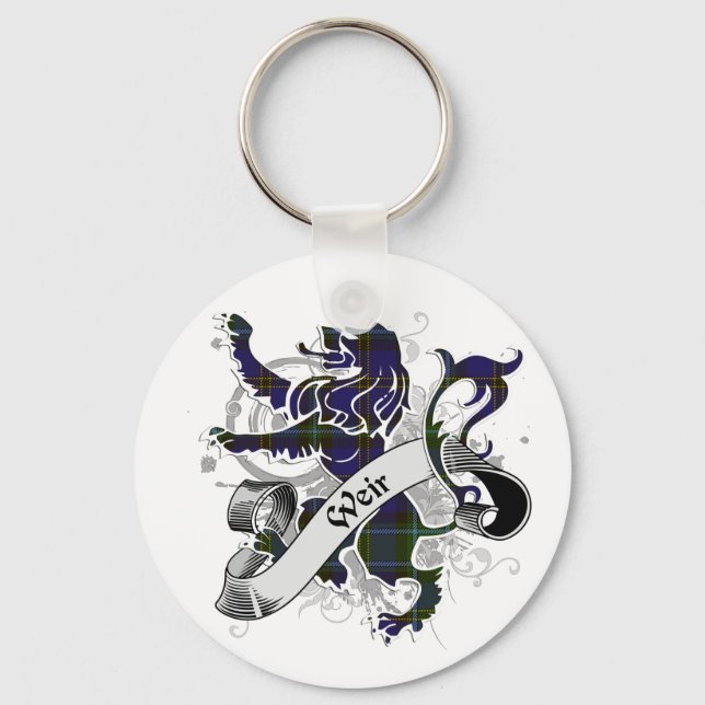 Chaveiro Weir Tartan Lion (Frente)