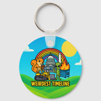 Chaveiro Weirdest Timeline Keychain by Phil Elmore