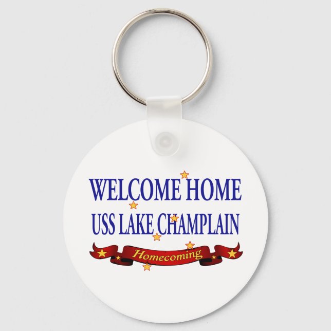 Chaveiro Welcome Home Lake Champlain (Frente)