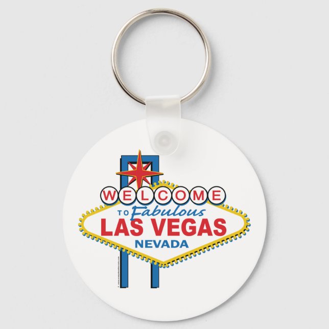 Chaveiro Welcome to Fabulous Las Vegas (Frente)