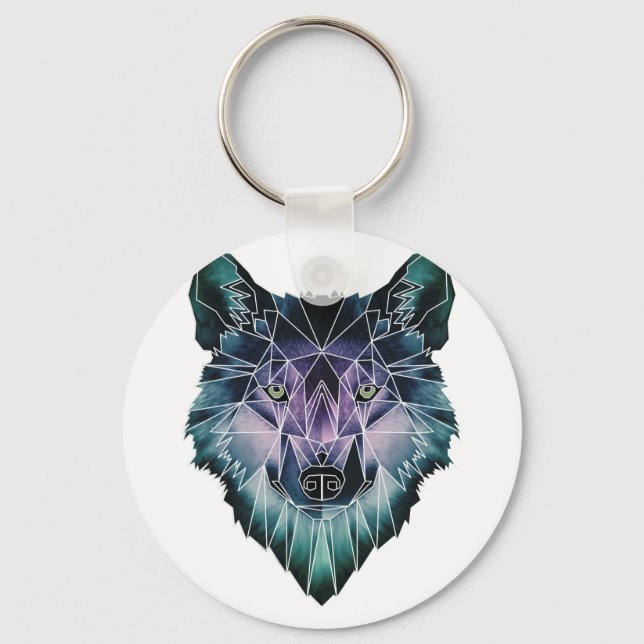 Chaveiro Wellcoda Wild Wolf Face Pack (Frente)