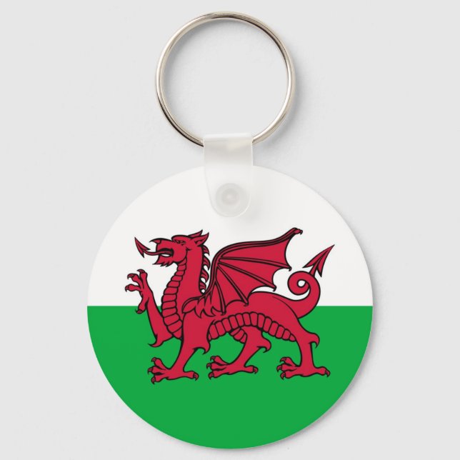 Chaveiro Welsh Dragon (Frente)