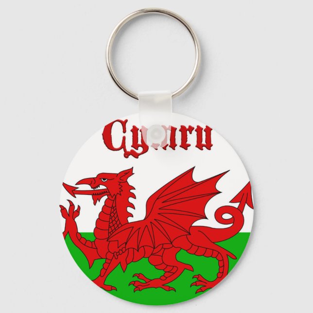 Chaveiro Welsh Flag Cymru (Frente)