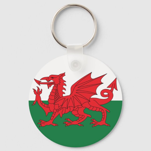 Chaveiro Welsh Flag Keyring (Frente)