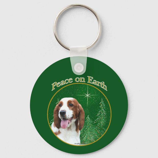 Chaveiro Welsh Springer Spaniel Peace (Frente)