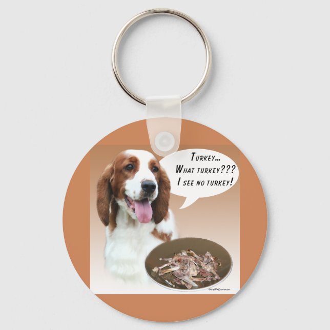 Chaveiro Welsh Springer Spaniel Turquia (Frente)