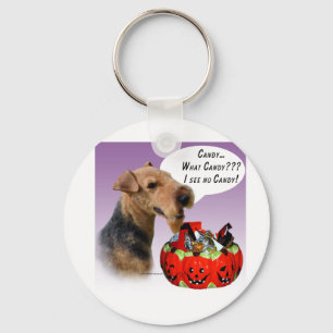 Chaveiro Welsh Terrier Halloween Candy