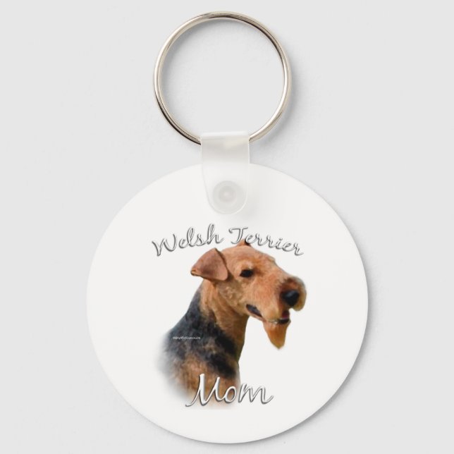 Chaveiro Welsh Terrier Mãe 2 (Frente)
