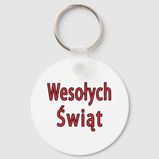 Chaveiro Wesolych Swiat (Frente)