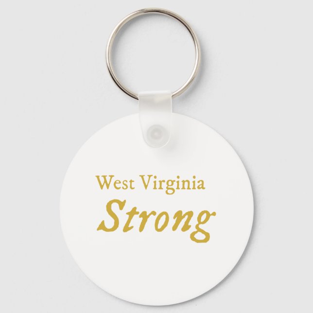 Chaveiro West Virginia Strong (Frente)