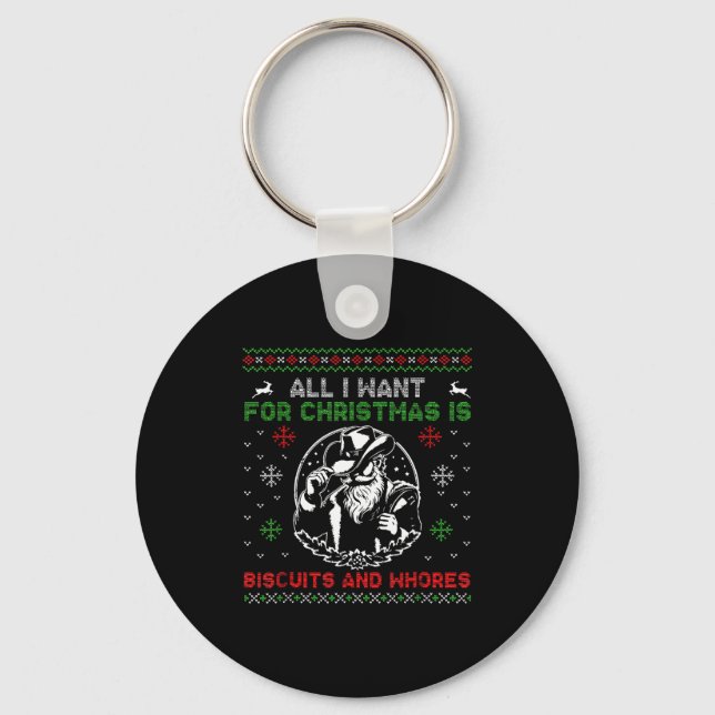 Chaveiro Western Biscuits And S Christmas Quote  (Frente)