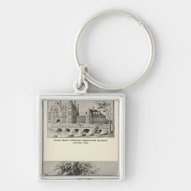 Chaveiro Westwood, YMCA, Hartford (Frente)