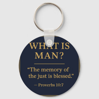 Chaveiro WHAT IS MAN – Bro Scott Memorial Acrylic Keychain