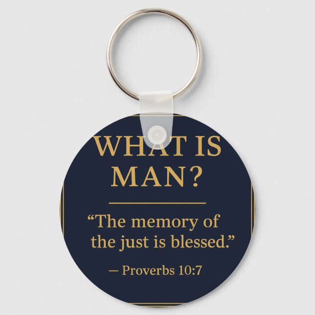 Chaveiro WHAT IS MAN – Bro Scott Memorial Acrylic Keychain (Frente)
