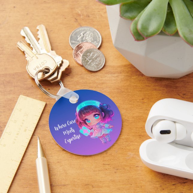 Chaveiro Where Care Meets Expertise Key Ring (Mesa)