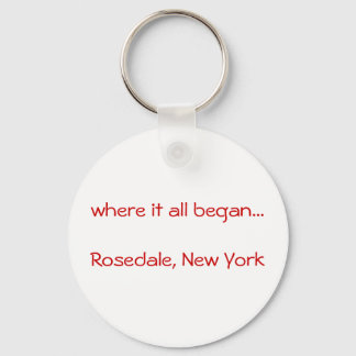 Chaveiro where it all began...Rosedale, New York keyring