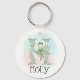 Chaveiro Whimsical Monogram Letter H