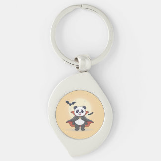 Chaveiro Whimsical Panda Wizard with Magic Hat