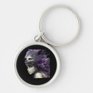 Chaveiro Whimsigoth Engraçado Design Para Halloween