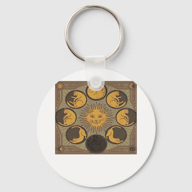 Chaveiro Whimsigoth Moon Classic (Frente)