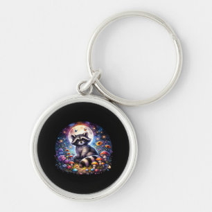 Chaveiro Whimsigoth Raccoon Por Luz Da Lua, Ventilador Colo