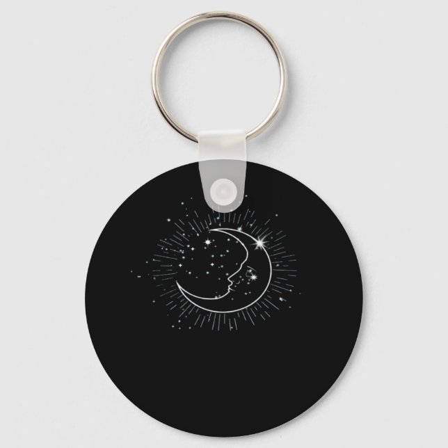 Chaveiro Whimsigoth Starry Night Won Witchy Classic (Frente)
