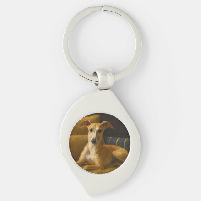 Chaveiro Whippet (Frente)
