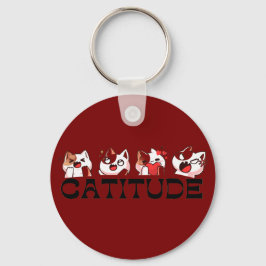 Chaveiro Whiskers & Memories – Cute Cat Keychain 💖